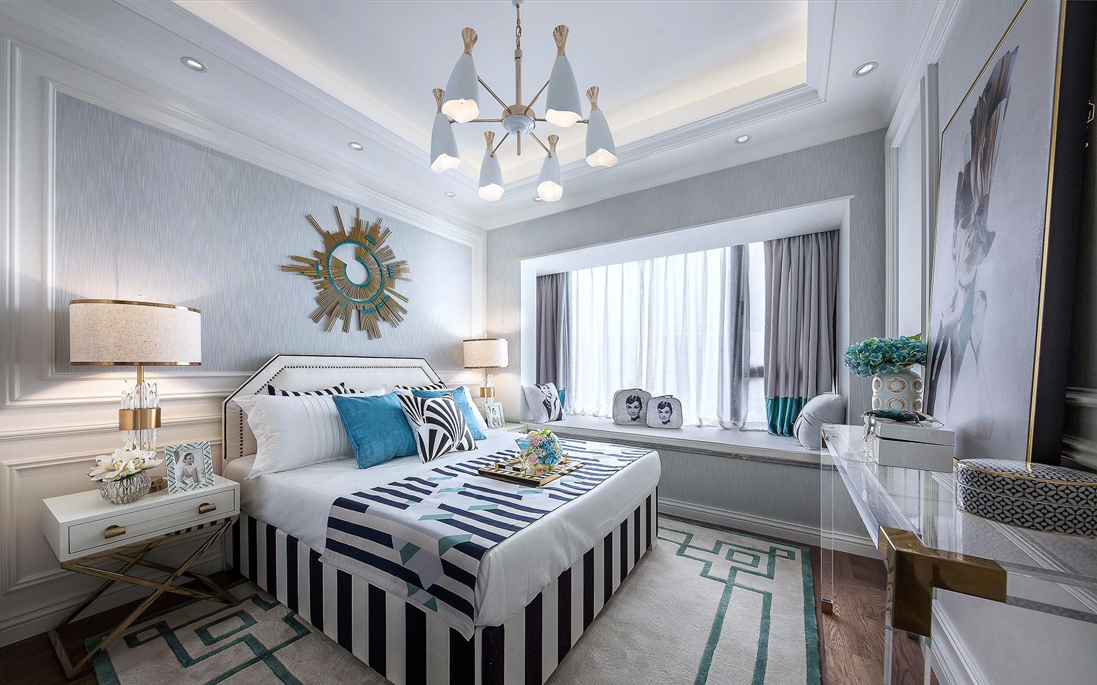 160m²法式风格家装案例