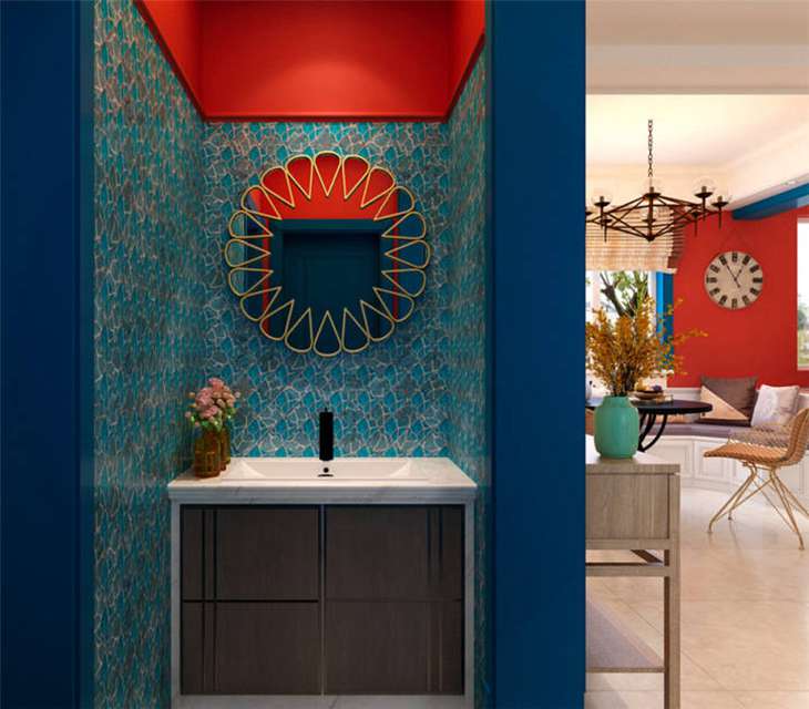 120m²平北欧风格家装案例