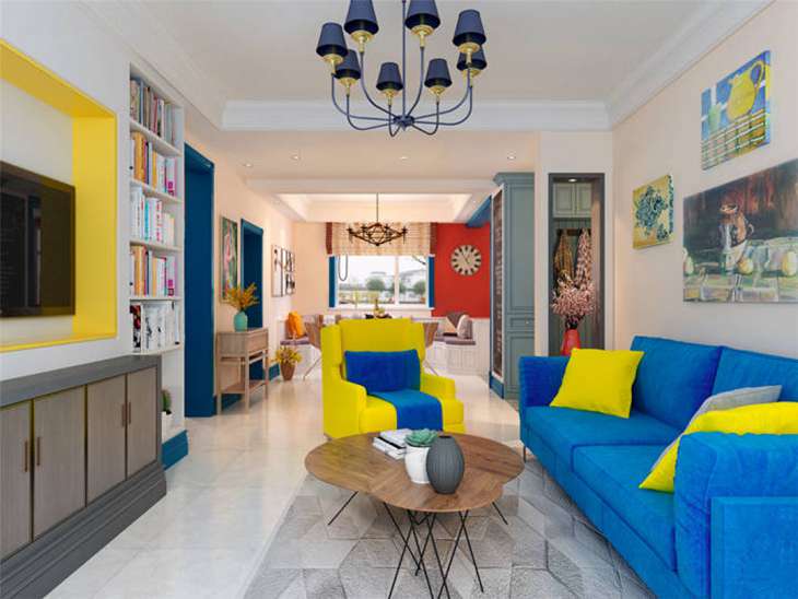 120m²平北欧风格家装案例